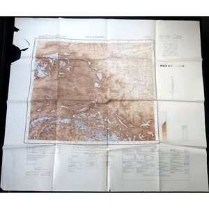 The Pamirs Map 1971 - Third Edition